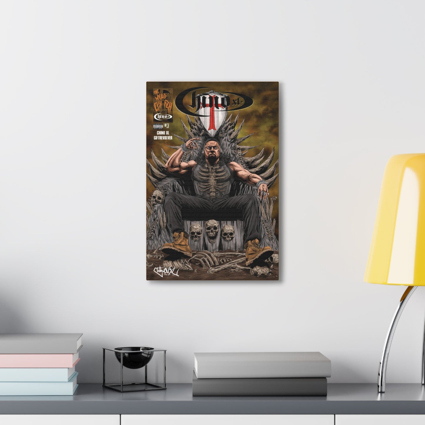 Chino XL - Issue #3 The Descent of The Holy (Canvas)