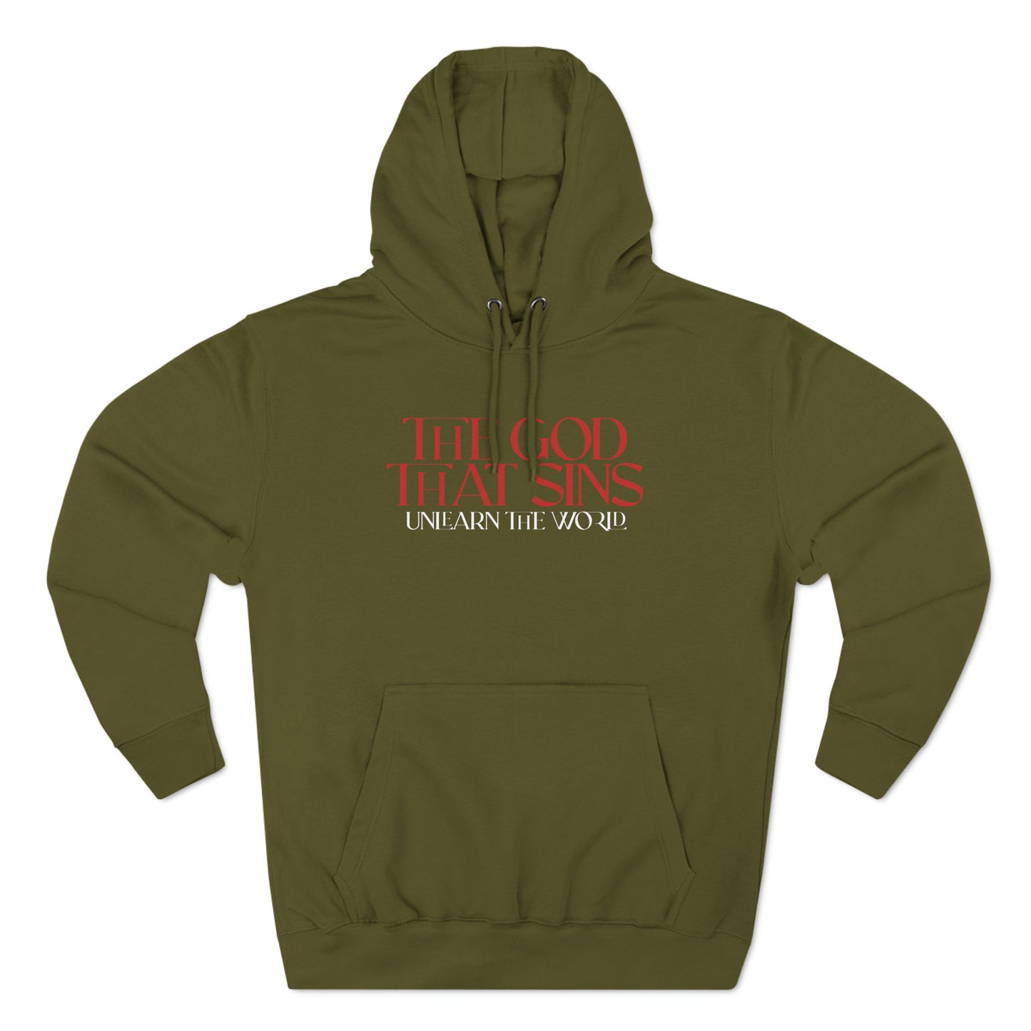 Unlearn The World - The God That Sins Hoodie