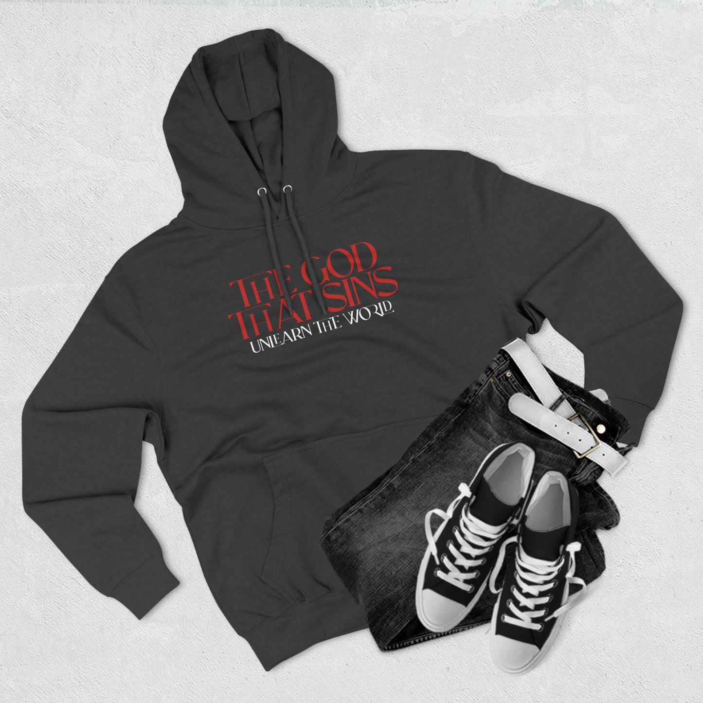 Unlearn The World - The God That Sins Hoodie