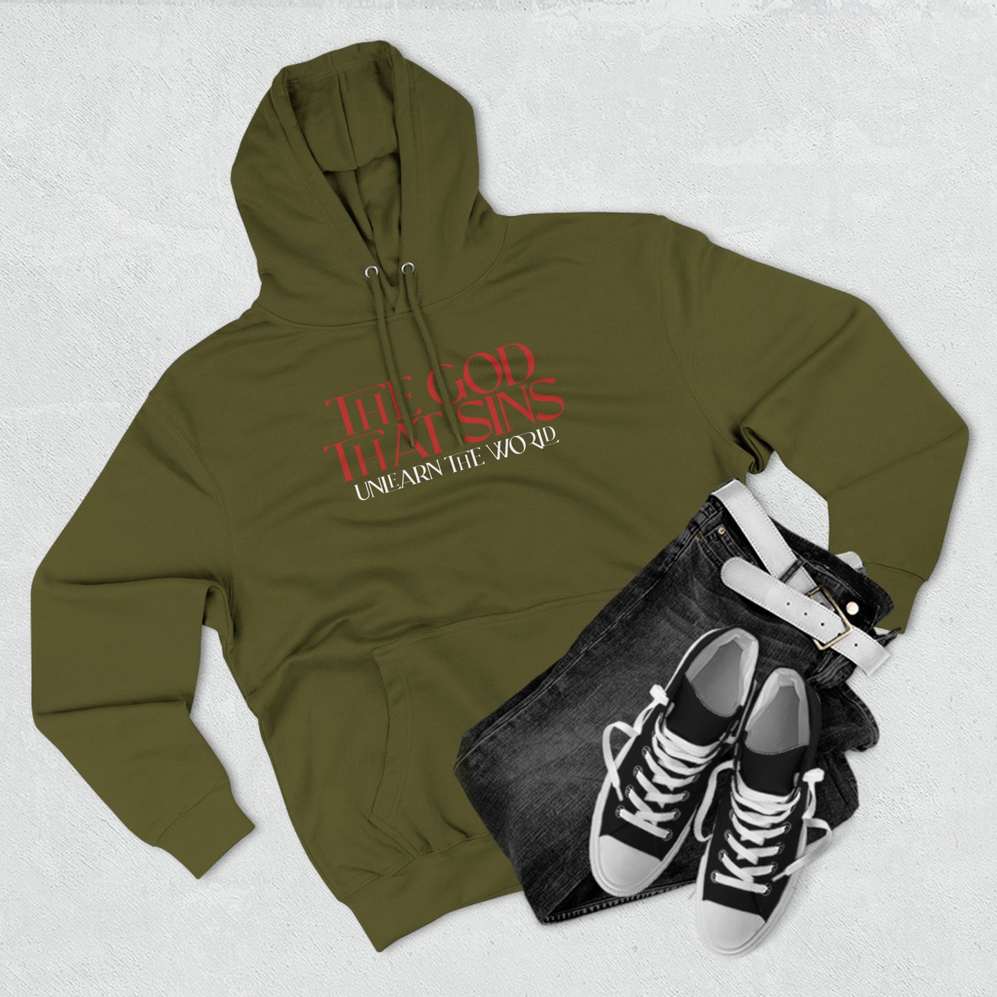 Unlearn The World - The God That Sins Hoodie