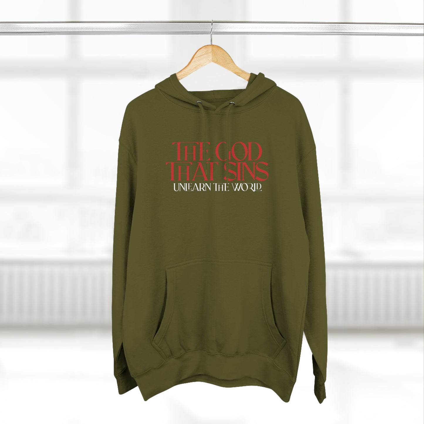 Unlearn The World - The God That Sins Hoodie