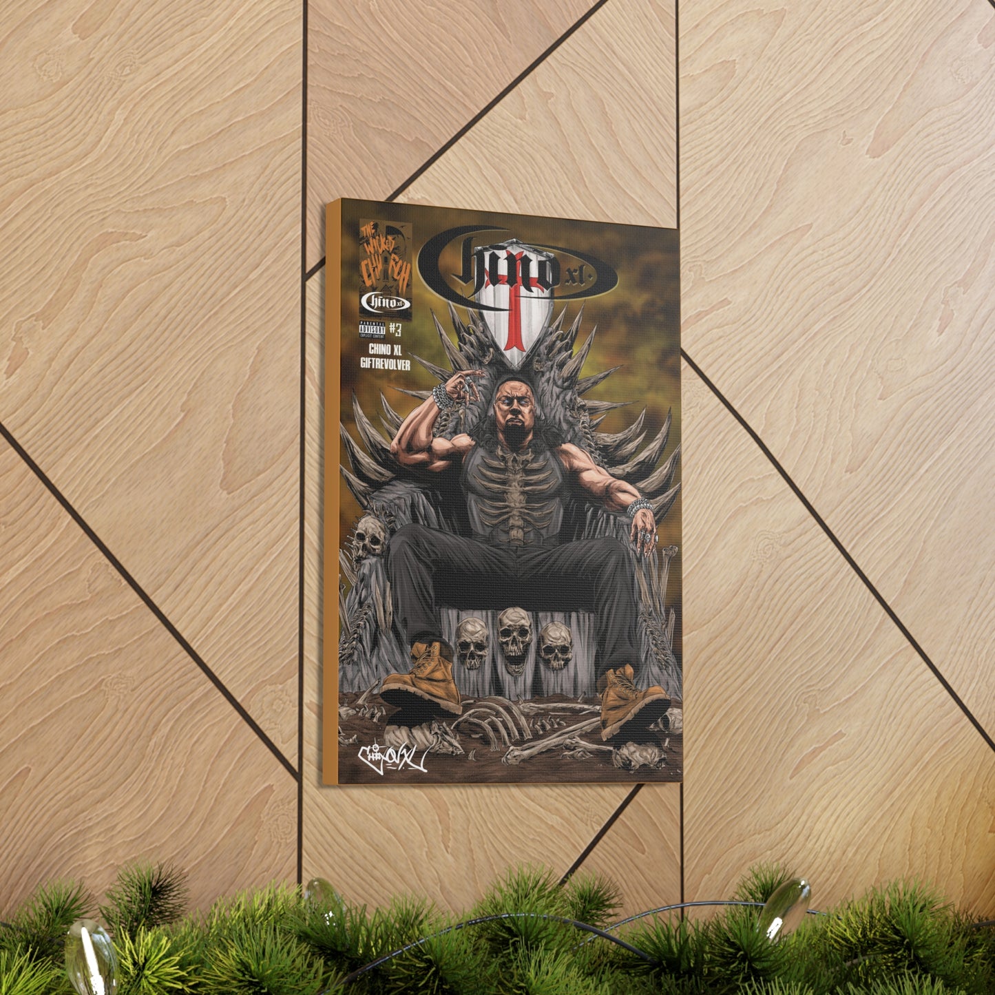 Chino XL - Issue #3 The Descent of The Holy (Canvas)