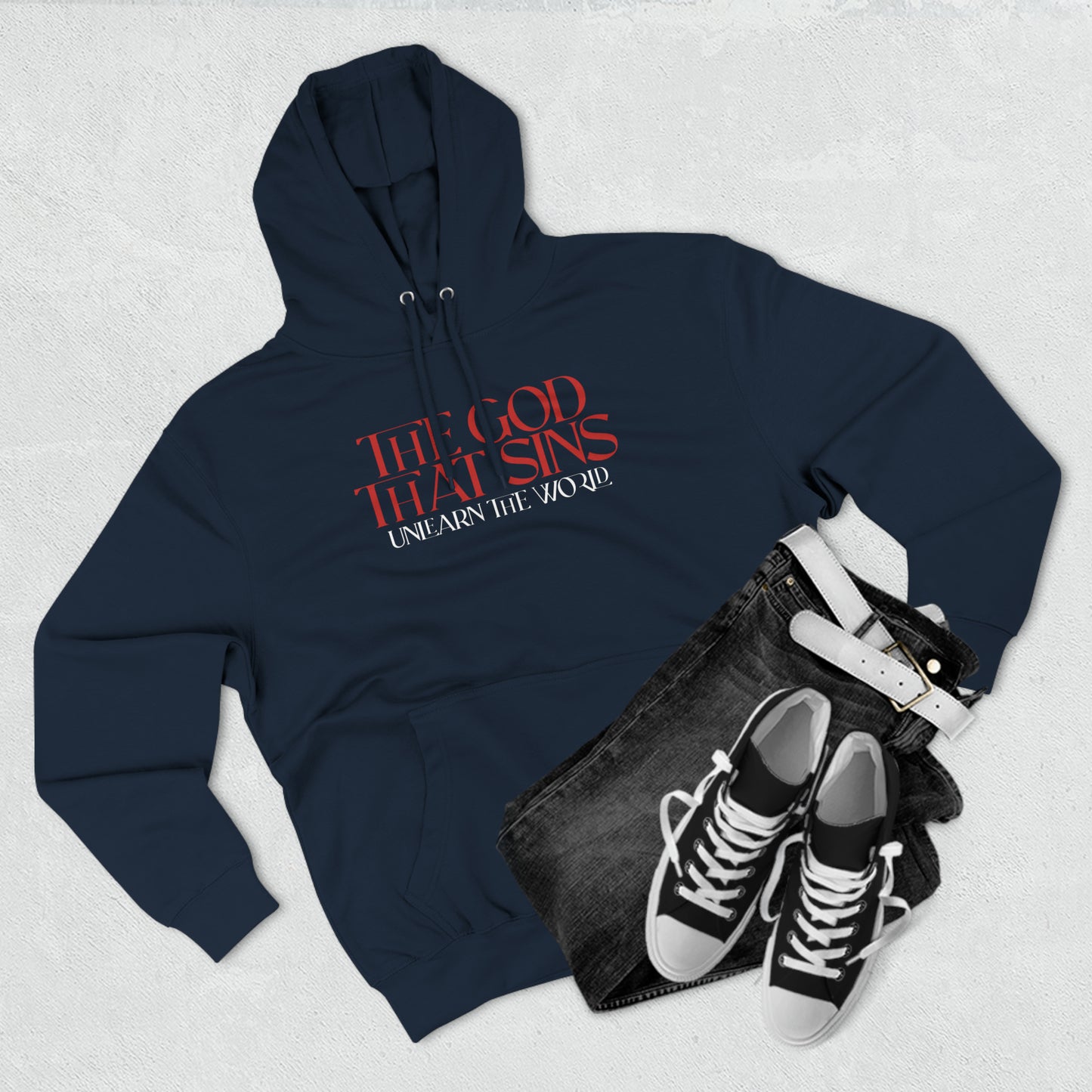 Unlearn The World - The God That Sins Hoodie