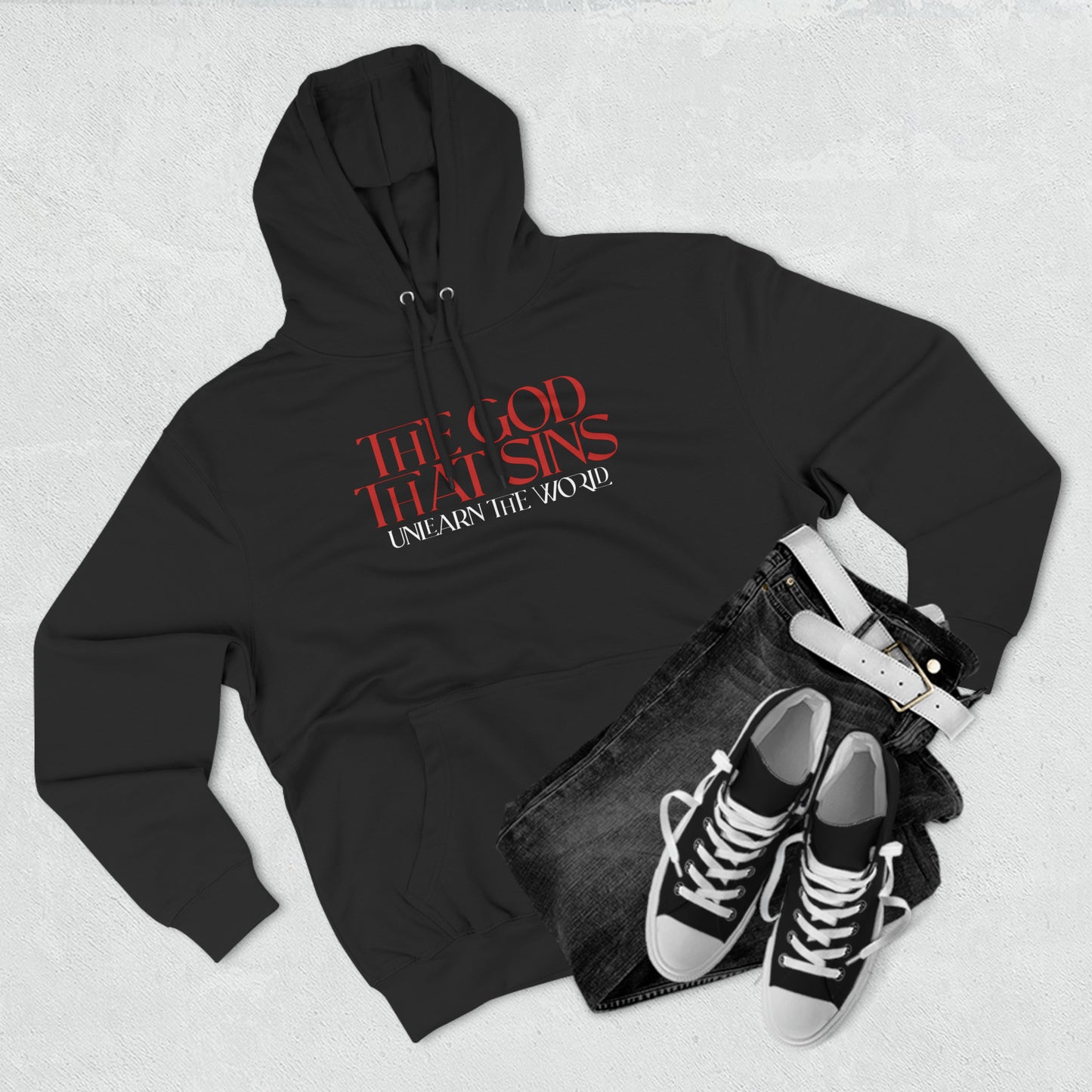 Unlearn The World - The God That Sins Hoodie