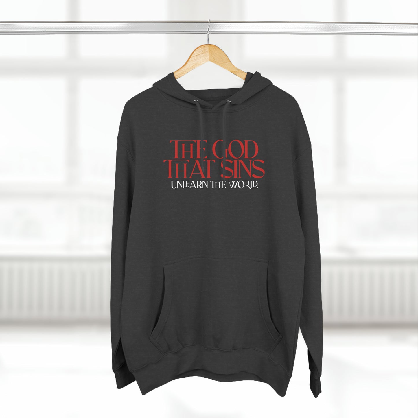 Unlearn The World - The God That Sins Hoodie