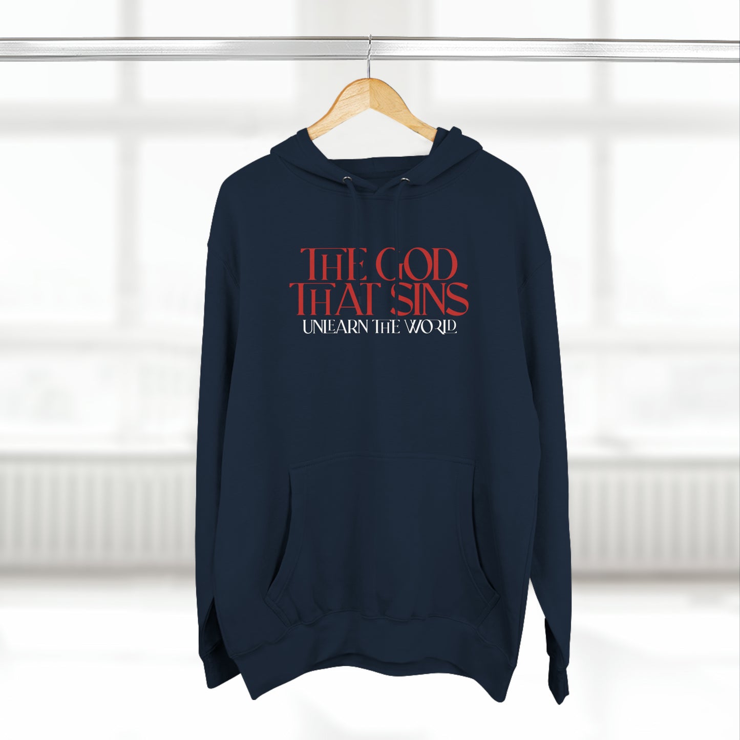 Unlearn The World - The God That Sins Hoodie