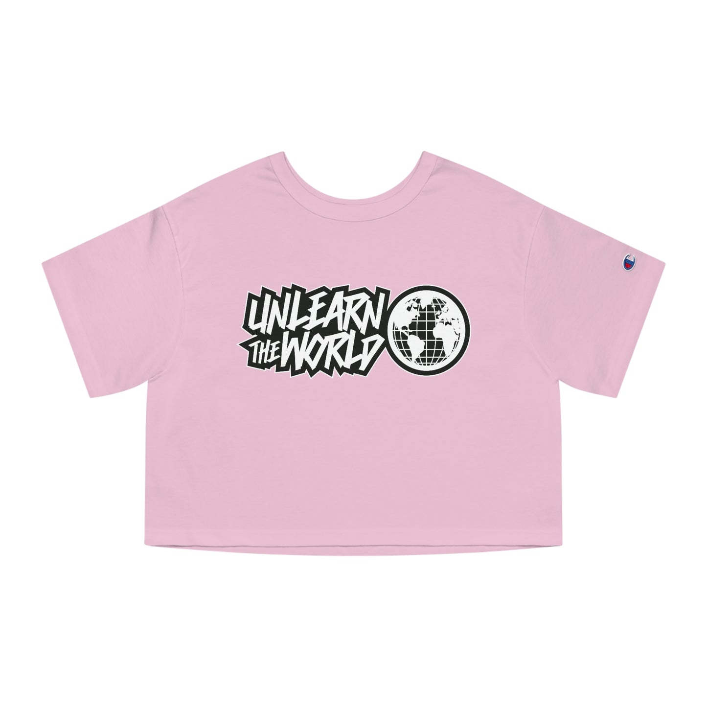 Unlearn The World - Heritage Cropped T-Shirt