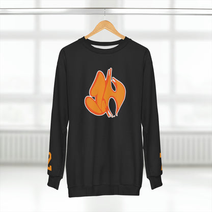 "James' Legendary Crit " - ZN FOREVER Crew Black (Orange)