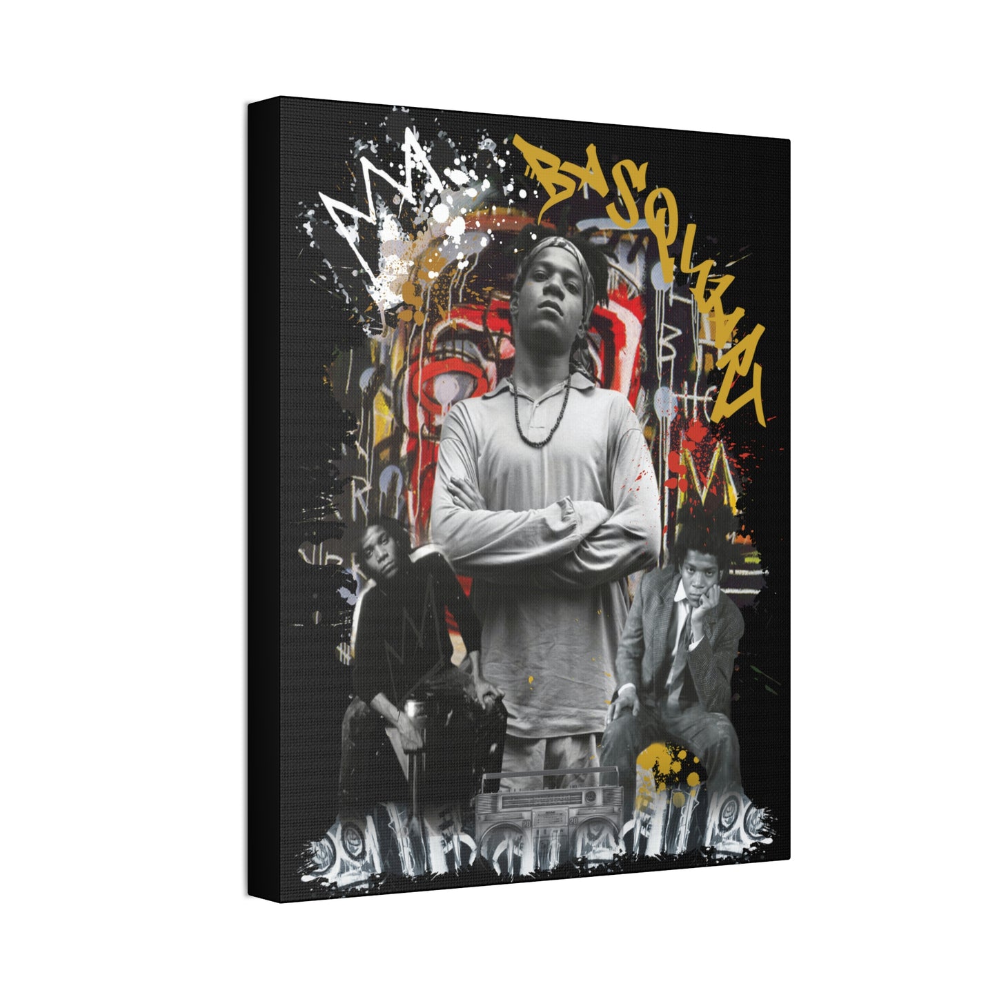 Basquiart Canvas Stretched, 1.5''