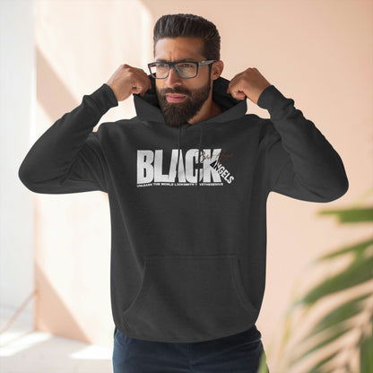 Unlearn The World - Black Angels Hoodie