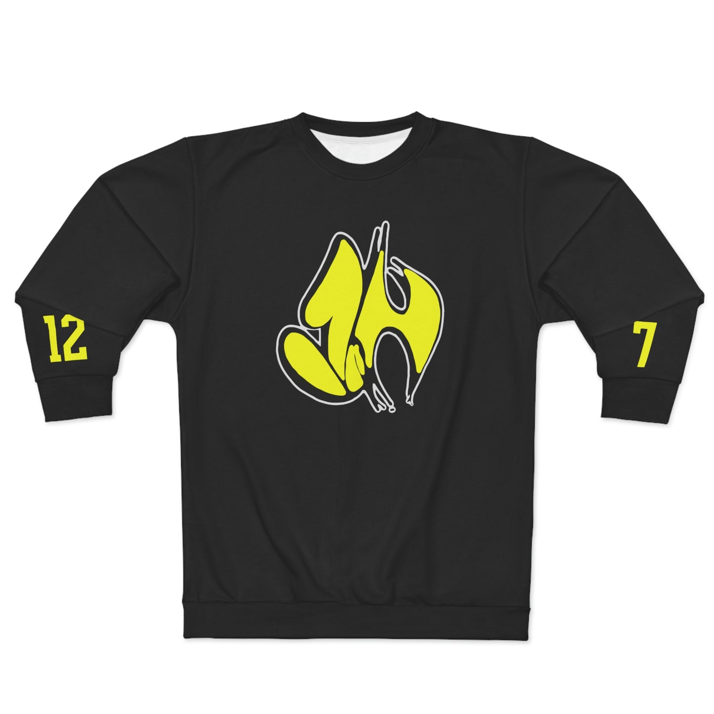 "James' Legendary Crit " - ZN FOREVER Crew Black (Yellow)