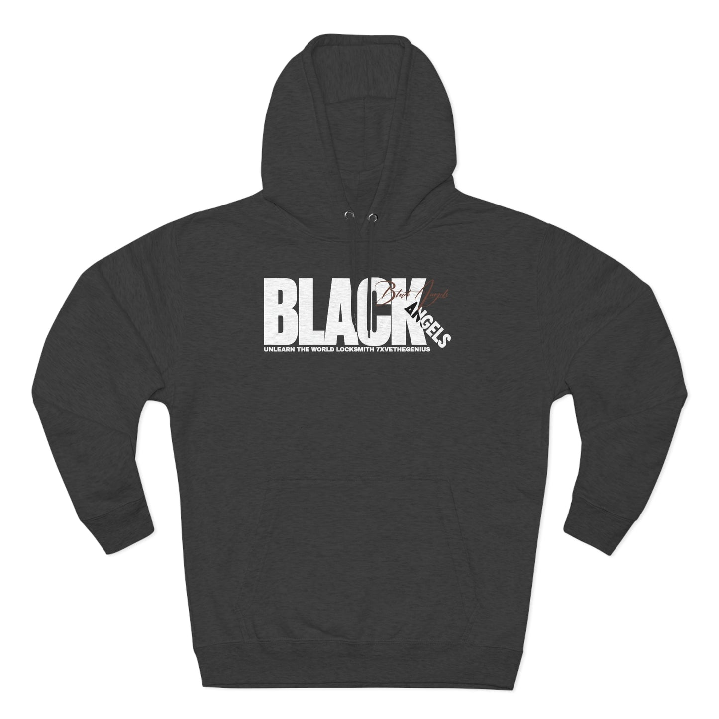 Unlearn The World - Black Angels Hoodie