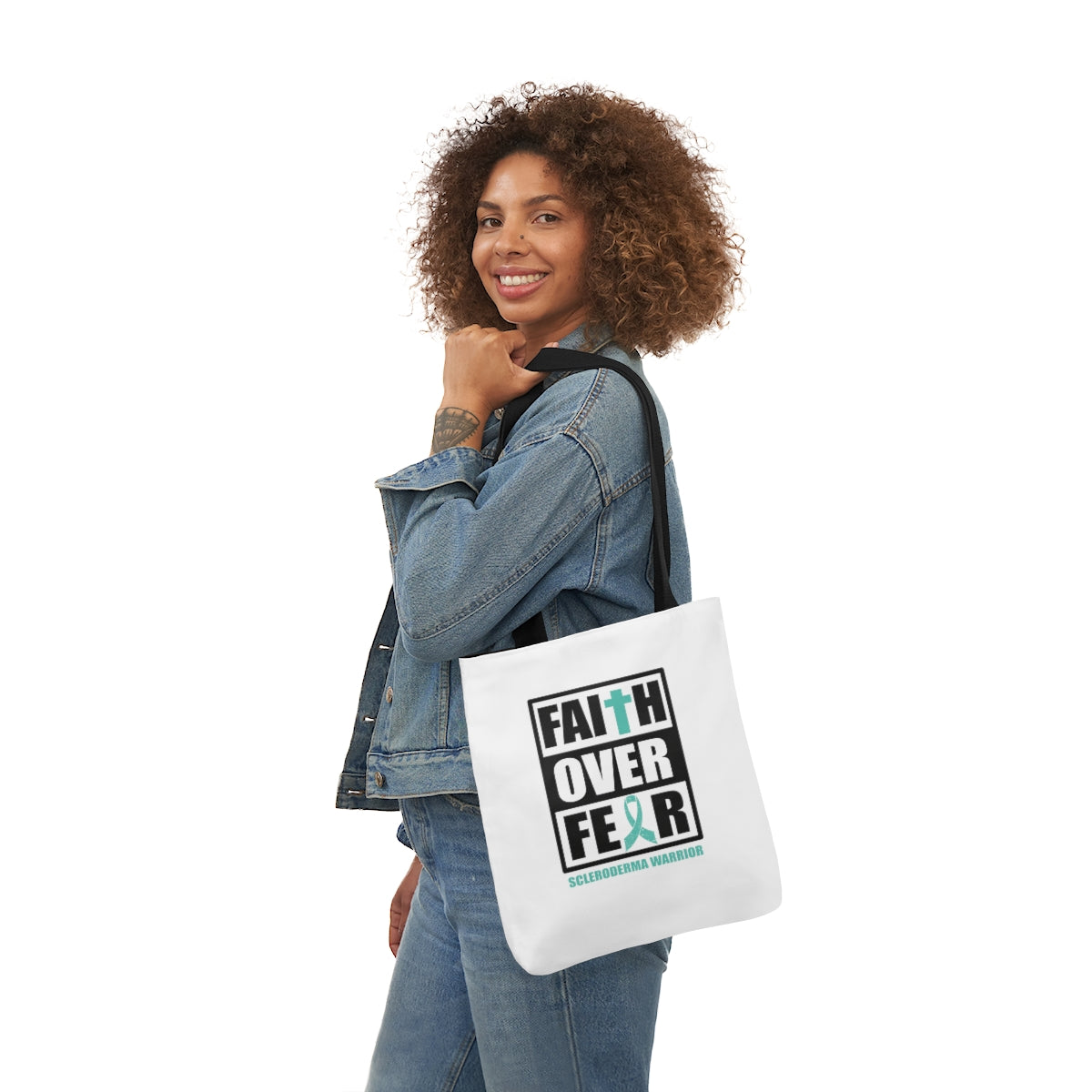 Faith Over Fear - Canvas Tote Bag