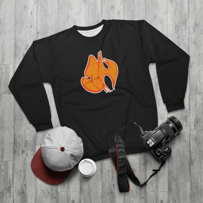 "James' Legendary Crit " - ZN FOREVER Crew Black (Orange)