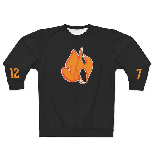 "James' Legendary Crit " - ZN FOREVER Crew Black (Orange)