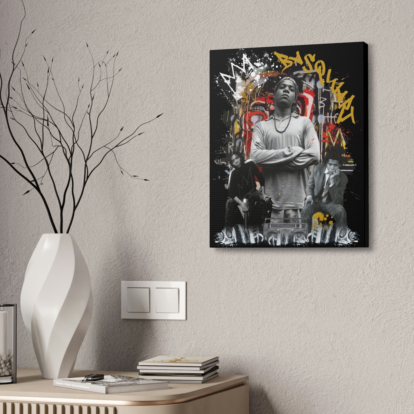 Basquiart Canvas Stretched, 1.5''