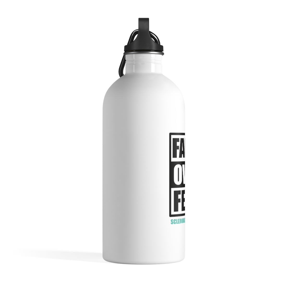 Faith Over Fear Stainless Steel Water Bottle